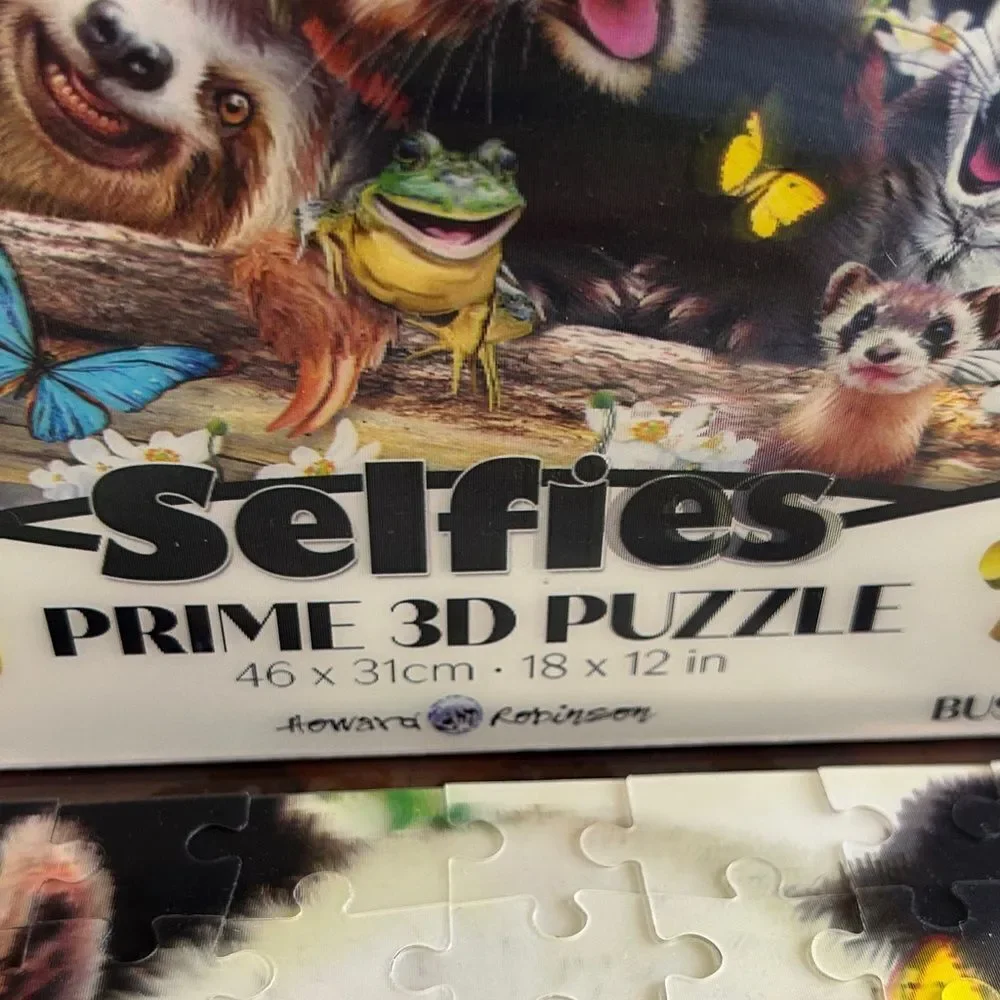3D Selfie 🤳 Animal 🦔 Puzzle 🧩